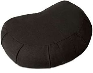 crescent zafu meditation cushion