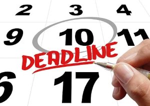Set yourself a deadline